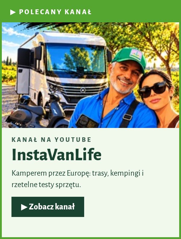 InstaVanLife – kanał o podróżach kamperem na YouTube